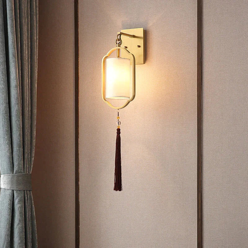 Creative Wall Lamp Bedroom Bedside Background Copper Lamps