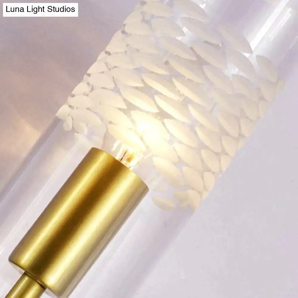 Light Luxury New Study Room Bedside Corridor Full Copper Wall Lamp Single head / Without light source Copper Wall Lamps