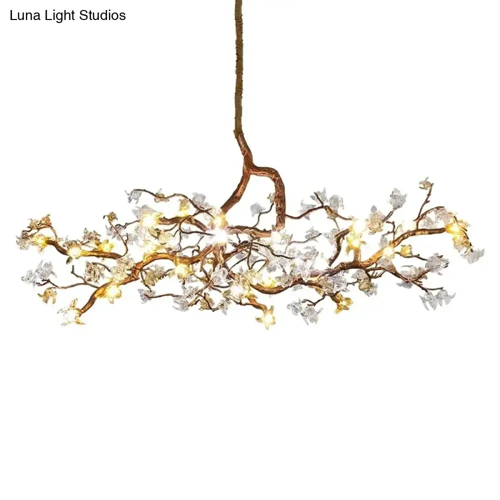 Maravelle Copper Branch Chandelier – Retro Luxury Pendant Light