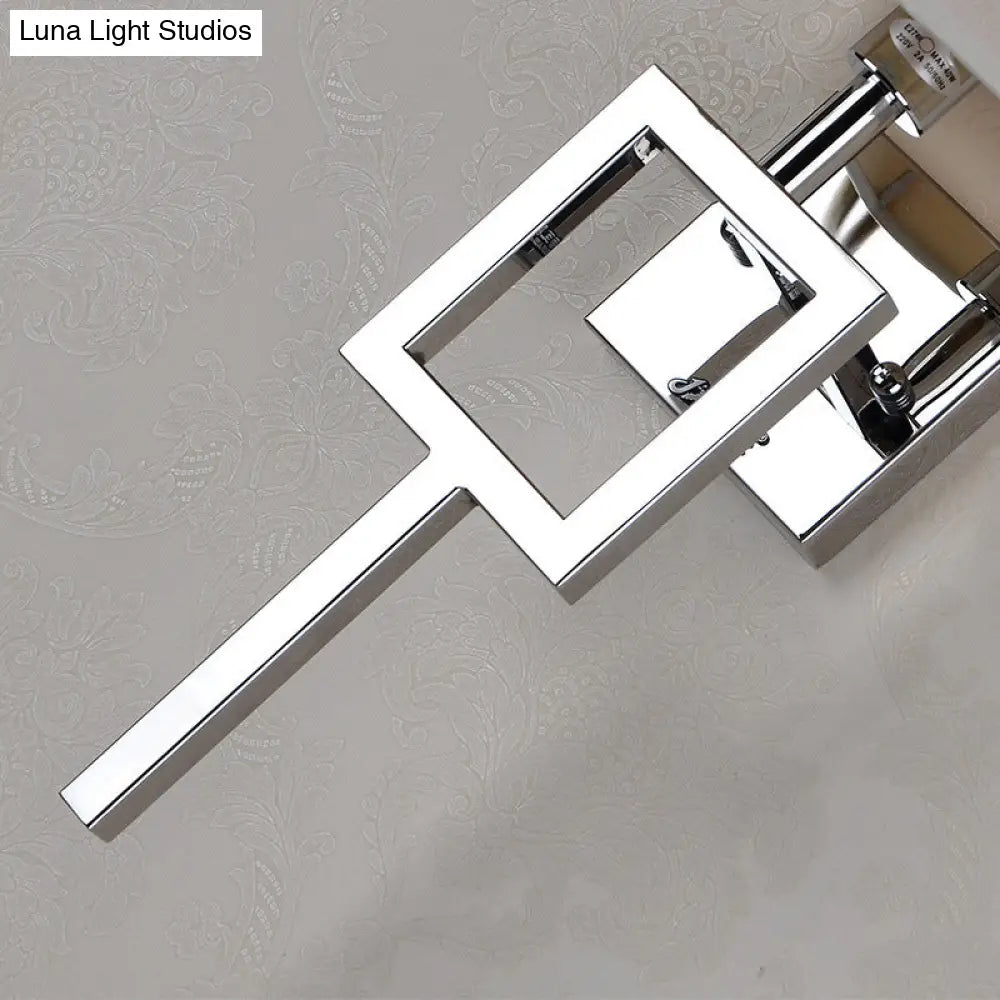 Modern Beige Led Wall Sconce Light For Bedroom