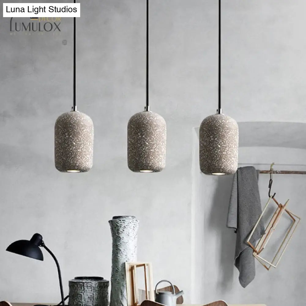 Modern Design Black/Grey/White Led Ceiling Hang Lamp In Warm/White Light Pendant Lighting