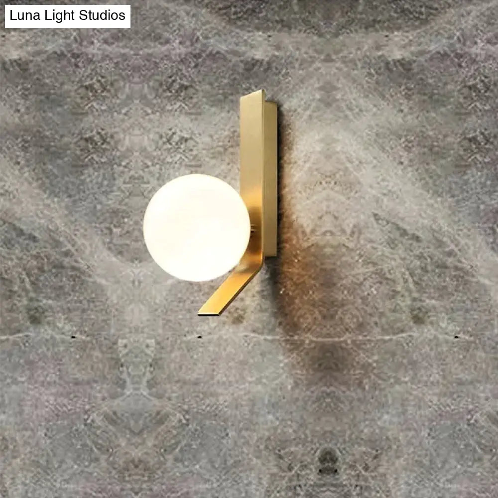 New Nordic Luxury Ball Copper Wall Lamp Copper Wall Lamps