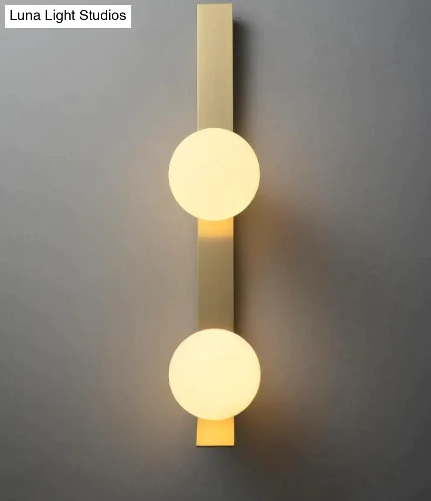 New Nordic Luxury Ball Copper Wall Lamp Copper Wall Lamps