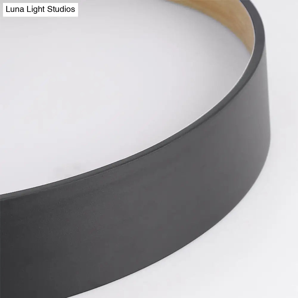 Nordic Led Ceiling Flush Mount Lamp With Acrylic Diffuser For Kitchen