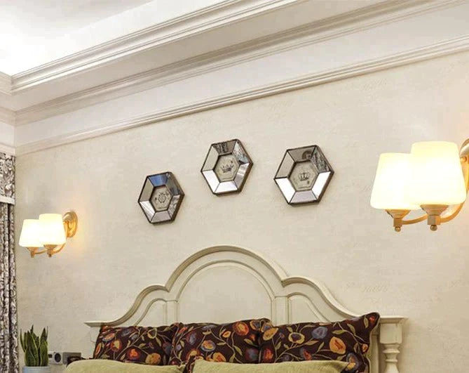 Nordic Living Room Bedroom Copper Wall Lamps Copper Wall Lamps