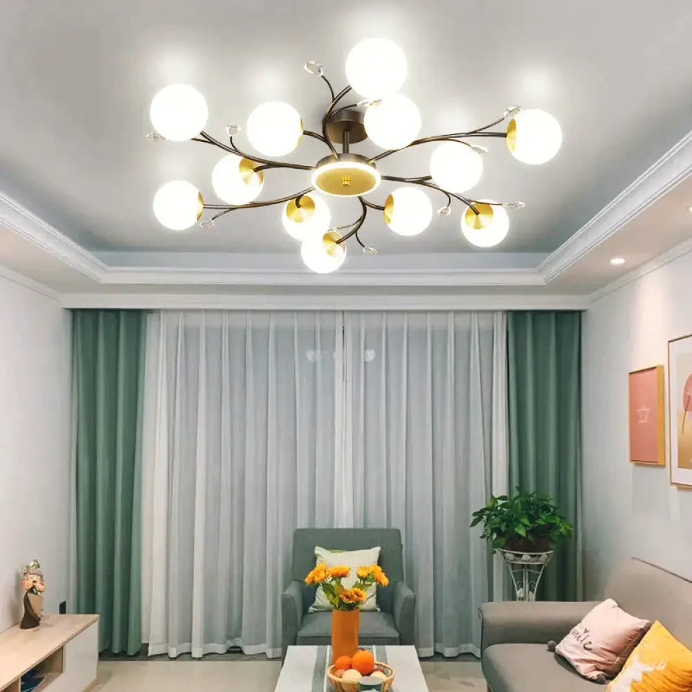 Nordic Living Room Lamp Simple Modern Atmosphere Luxury Ceiling Lamp Ceiling
