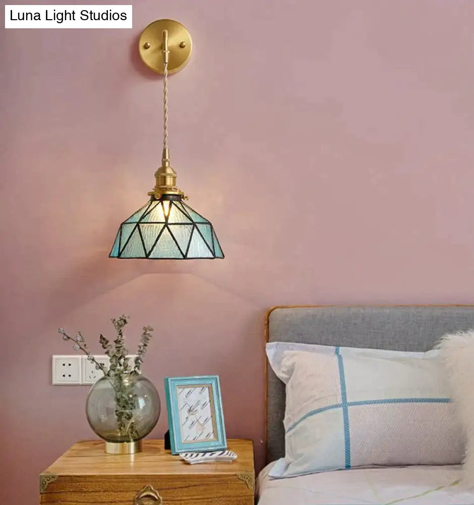 Nordic Retro Glass Copper Wall Lamp Copper Wall Lamps