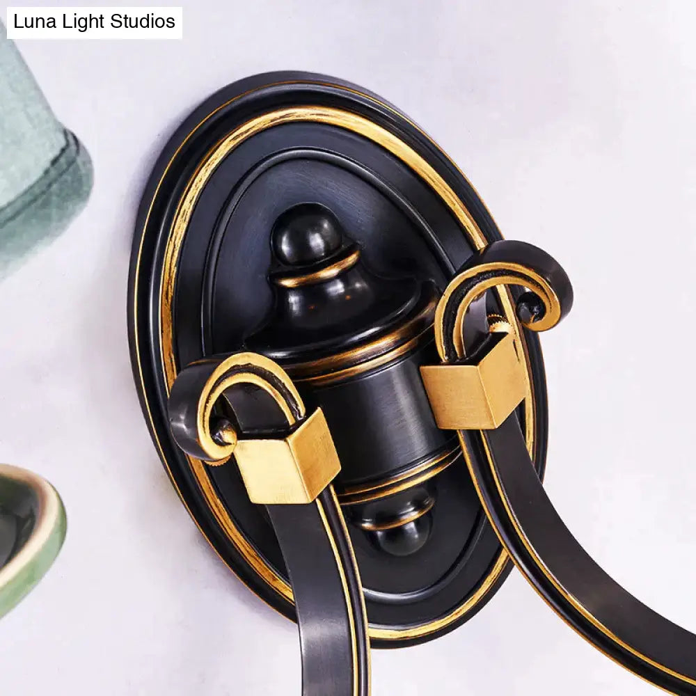 Retro Style Bedroom Bedside Lamp Full Copper Wall Lamp Copper Wall Lamps