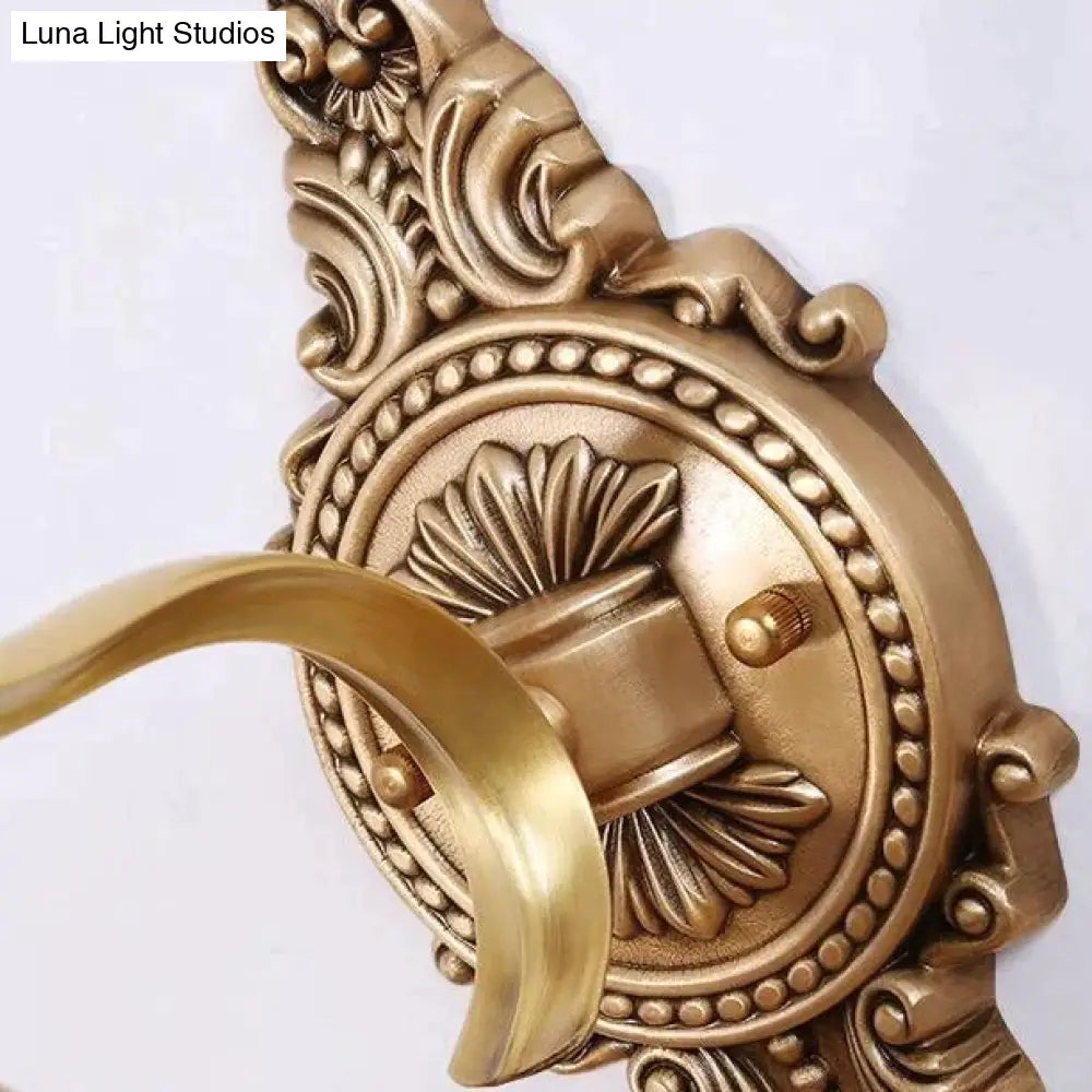 Retro Style Bedroom Bedside Living Room Staircase Copper Wall Lamp Copper Wall Lamps