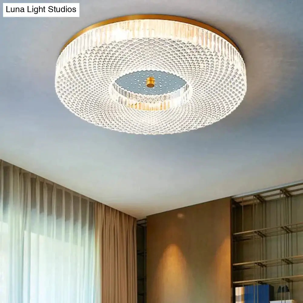 Round Light In The Bedroom Led Ceiling Lamp