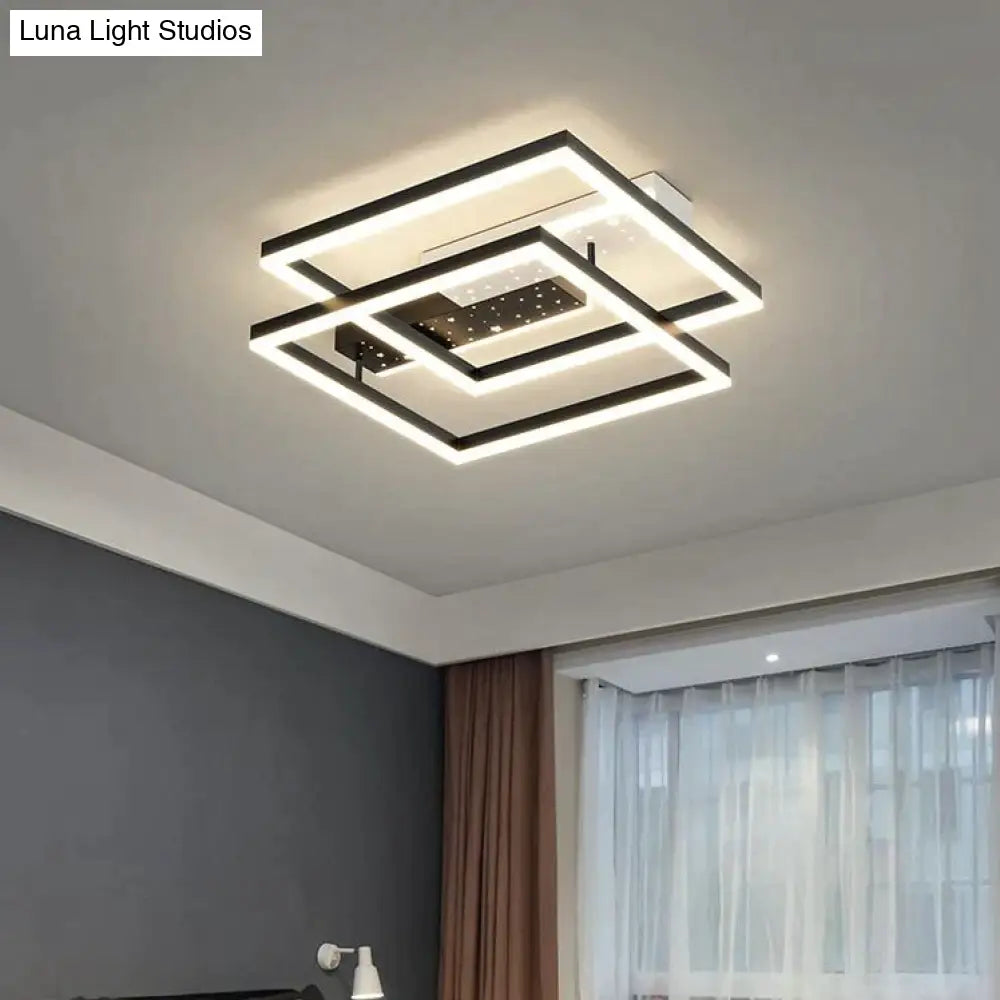 Simple Atmosphere Luxury All Over The Sky Star Led Ceiling Lamp In Living Room Ceiling