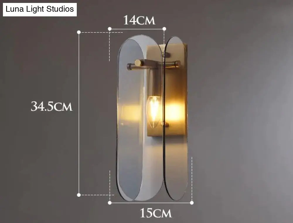 The Living Room Background Copper Wall Lamp / No Light Source Lamps