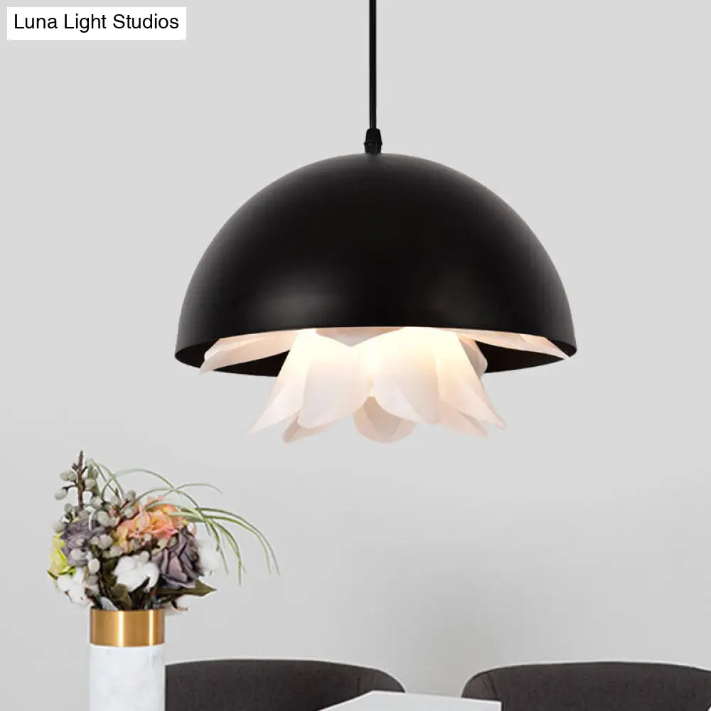 Jellyfish Pendant Light - Black/White/Gold For Kitchen Black