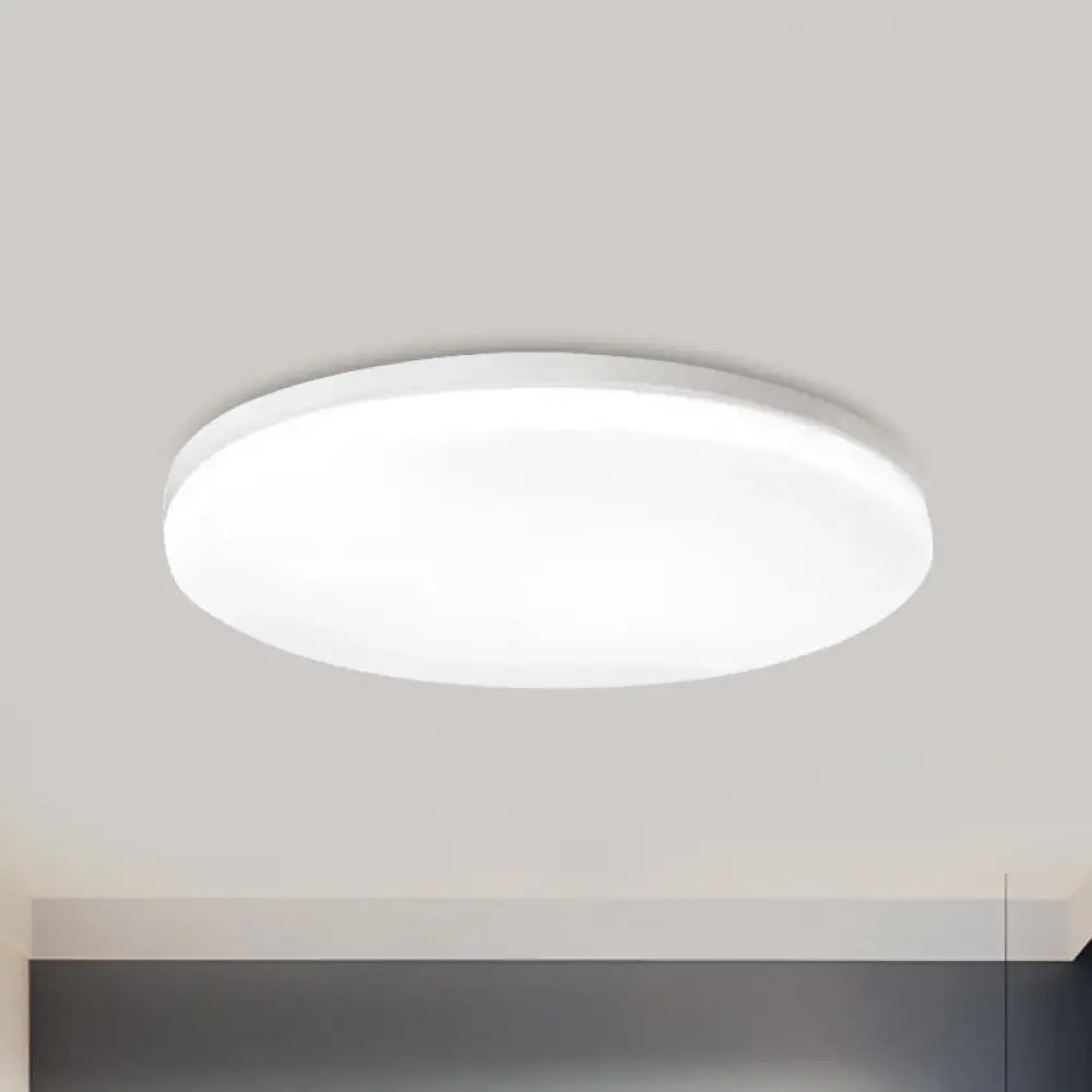 10’/15’/19’ W Macaron Metal Flush Ceiling Lamp In Green Pink White Or Yellow - Indoor Lighting