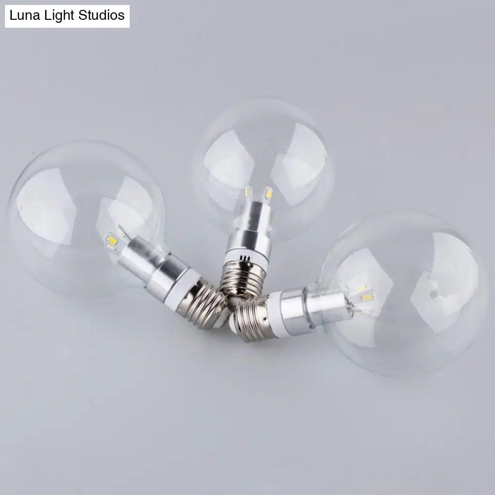 10 Head Black Swag Pendant Lighting Fixture For Hanging Lights With Naked Bulb - Factory Style