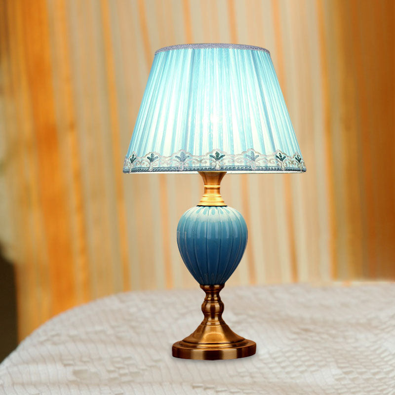 Lily - Scalloped/Tapered Table Lamp