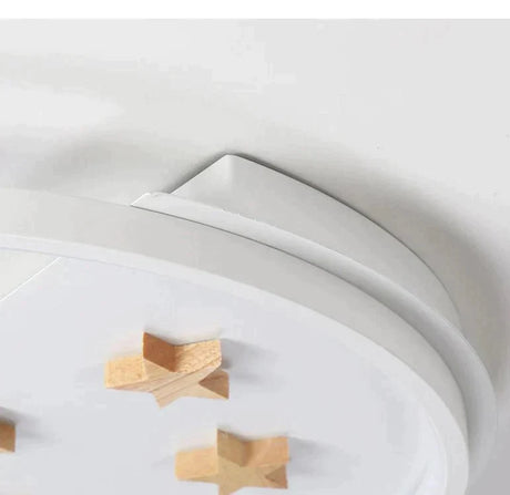 Nordic Circular Bedroom Creative Ceiling