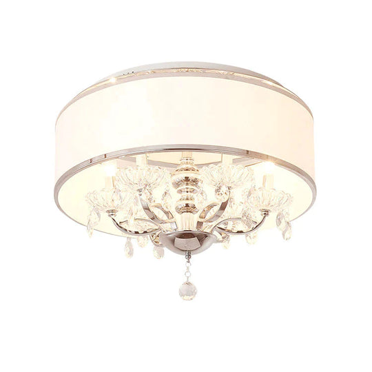 Luxury Crystal Living Room Hotel Chandelier LED Ceiling Lamp