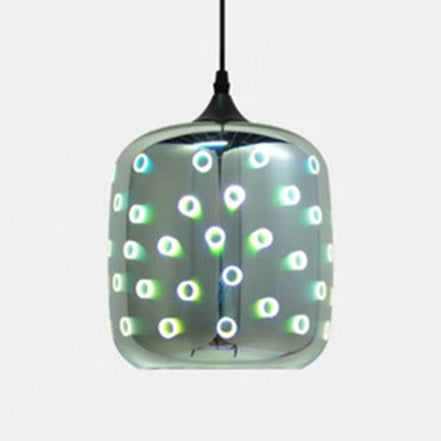 Modern Mini Pendant Light With Glass Shade - Ideal For Bars And Cafes Chrome / B
