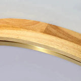 Northern Led Round Wood Copper Tricolour Light Ceiling Lamp