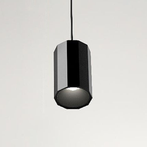 Contemporary Metal Ceiling Pendant Light, Line Hanging 1/3/9 Light Black Design for Living Room