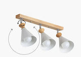 Nordic Creative Restaurant Three-Head Strip Ceiling Lamp