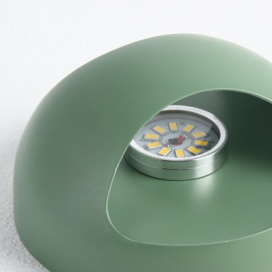 Nordic Metal Led Wall Lamp In Yellow/Grey/Green