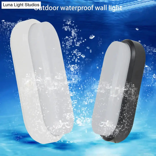 12W 15W Led Waterproof Ceiling Lights Ultra-Thin Elliptic Lamps For Balcony Living Room Kitchen