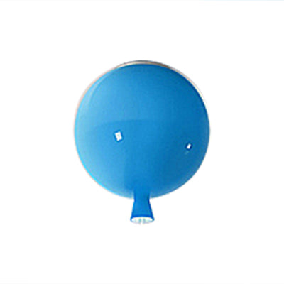 Modern Balloon Flush Ceiling Light Stylish Acrylic Lamp For Foyer Blue / 8