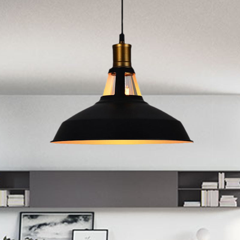 Farmhouse Style Dining Room Ceiling Light Fixture In Black/White/White Pendant Lighting