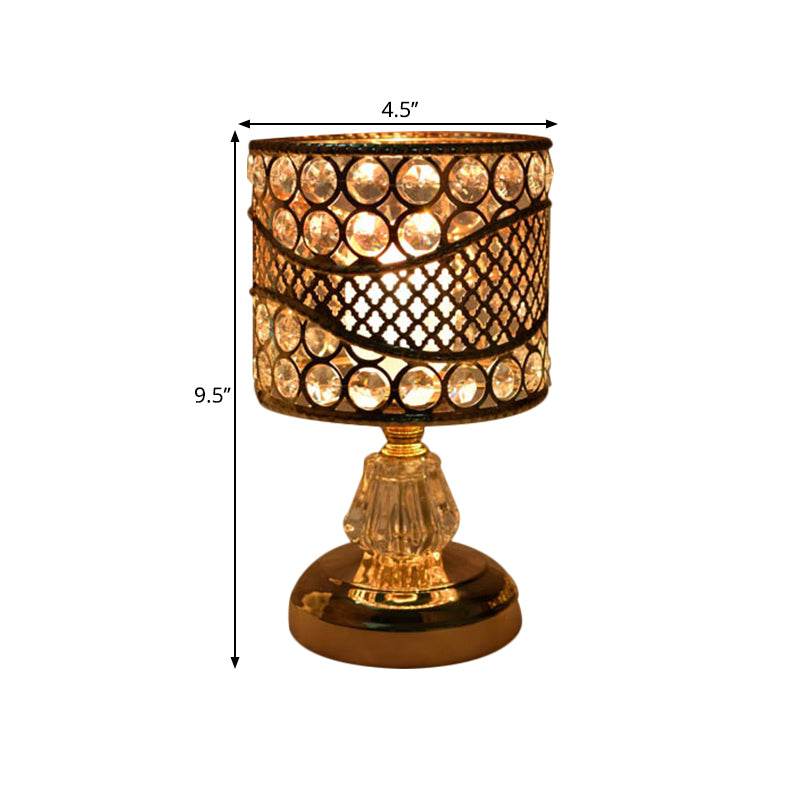 Cursa - Crystal-Encrusted Table Lamp