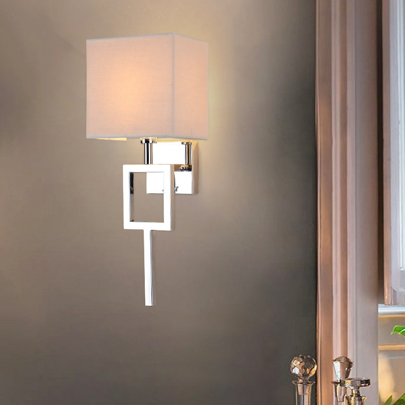 Modern Beige Led Wall Sconce Light For Bedroom