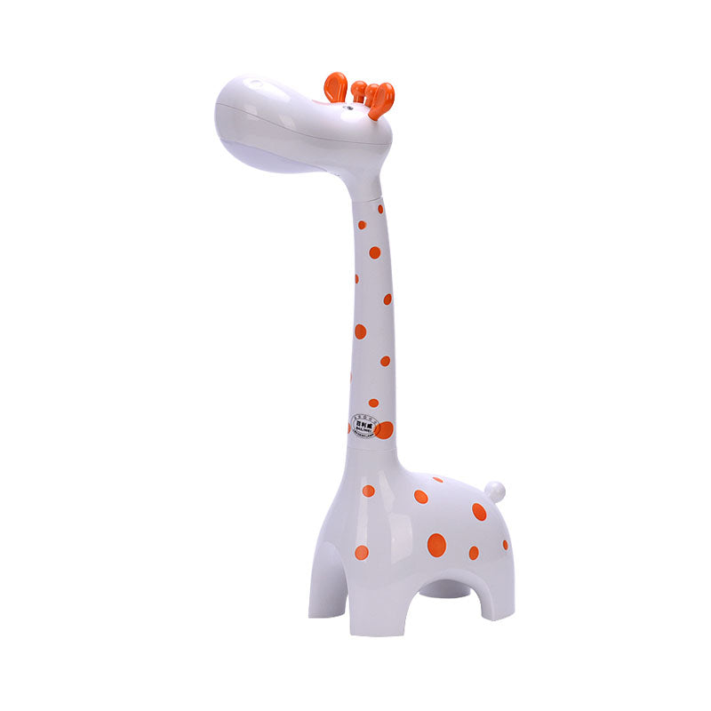 Praecipua - Giraffe Desk Lamp Kids 1-Head White/Yellow - Child-Friendly Nightstand