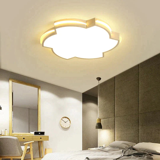 Led Ceiling Lamp Pattern Simple Modern Creative Bedroom