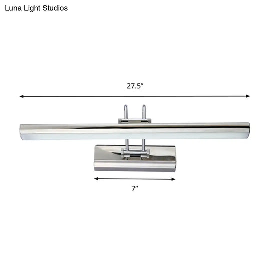 16/22 Led Bathroom Vanity Mirror Light With Aluminum Frame - Modern Style White/Warm Lighting