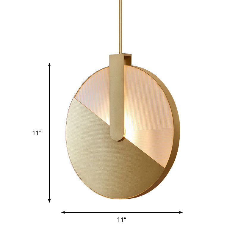 Modern Gold Led Pendant Lamp For Dining Room