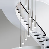 Tapered Metal Hanging Lamp Kit - Elegant Pendant Light Fixture For Dining Room In 3 Colors