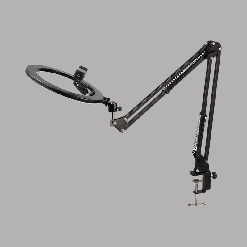 Modern Black Swing Arm Led Mirror Light With Usb Charging - Portable Sleek Design