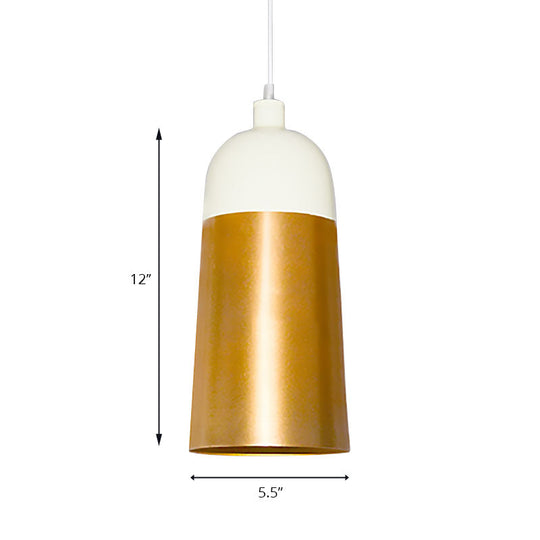 Gold Dome Ceiling Pendant Light With Modern Design - Perfect For Bedroom