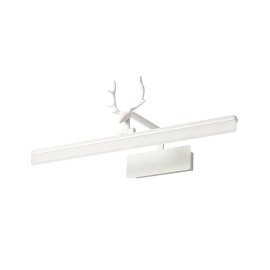 Modern Acrylic Led Wall Lamp With Antler Design In Warm/White Light