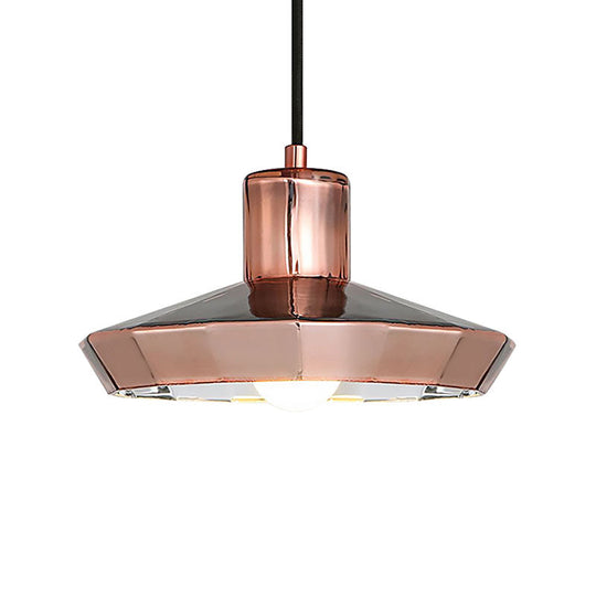 Rose Gold Mini Pendant Light - Modern Metal Ceiling Lamp For Bar Counter / A