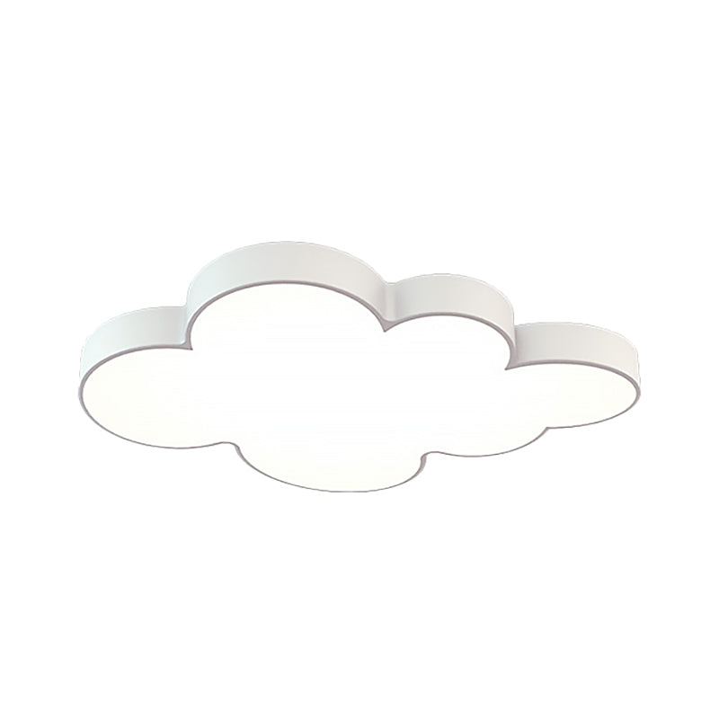 Modern Acrylic Cloud Ceiling Flush Mount Light For Kids Classroom And Bedroom