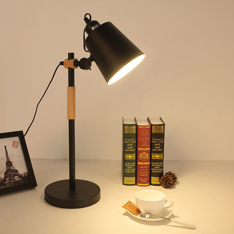 Rotating Metal Bucket Desk Lamp - Study Room Macaron Style Reading Light
Or
Macaron Rotatable Ideal