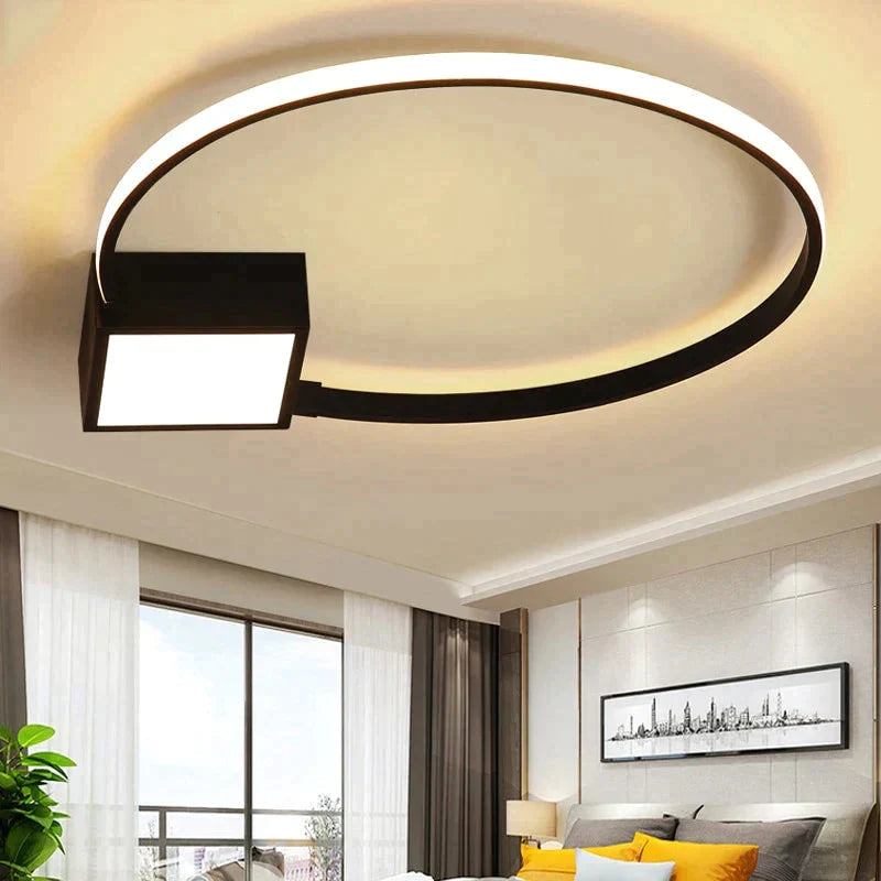 Bedroom Ceiling Lights For Living Room House Light Plafondlamp Led 25W 30W 36W White Back Frame Home