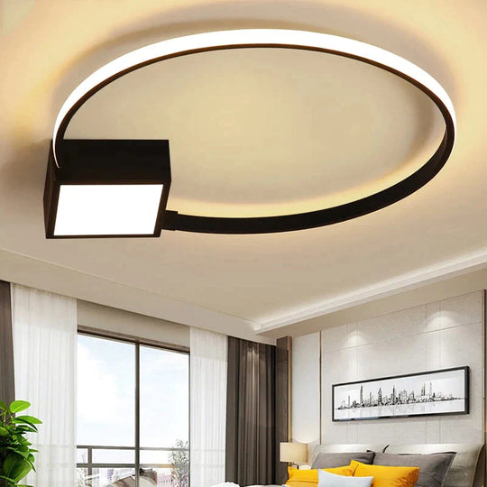 Bedroom Ceiling Lights For Living Room House Light Plafondlamp Led 25W 30W 36W White Back Frame For Home Plafon Techo Modern