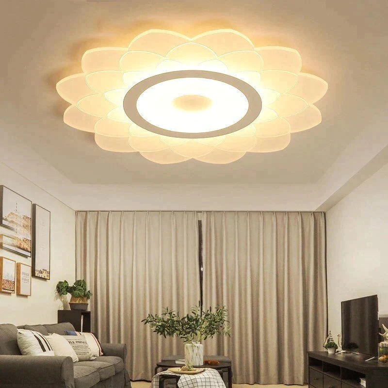 Led Home Lights For Living Room Modern Led Ceiling With Remote Control Indoor Lamps Lamparas De