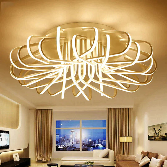 Surface Mount Ceiling Light Fixture For Bedroom Living Room Acrylic Lamp Decorative Lampshade
