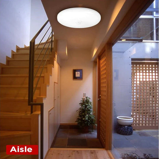 Led Ceiling Lights Lamp Smart Motion Sensor Light 12W 15W 18W 20W 30W 40W Ceiling Lamps Night Lightling Fixture For Kitchen