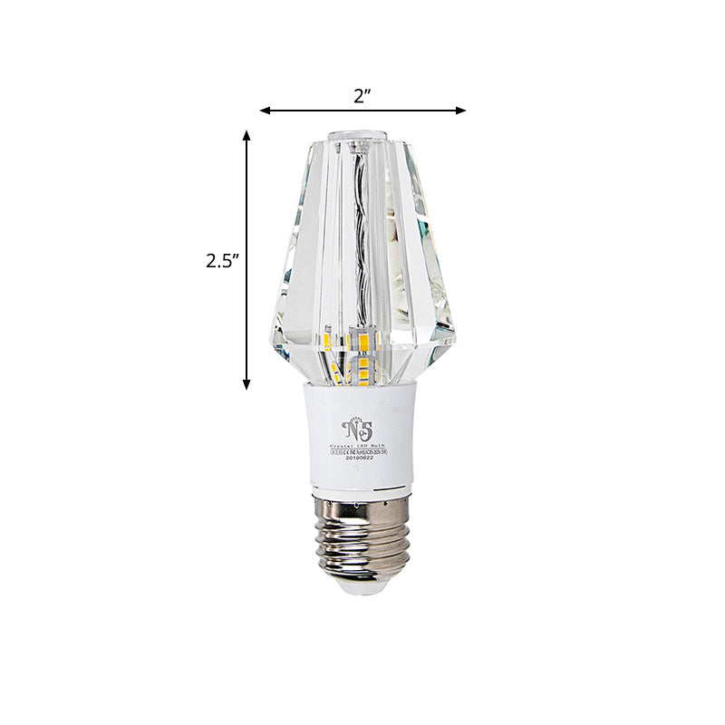 Minimalist Led Crystal Ceiling Lamp - Flush Mount Light Fixture