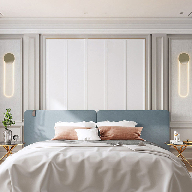 Gold Led Bedroom Wall Mount Light Fixture - Contemporary Oblong Lighting Ideas / 22